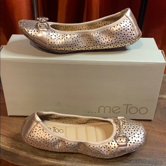 Me Too Rose Gold Lunas NWT size 4.5 - Picture 4 of 5